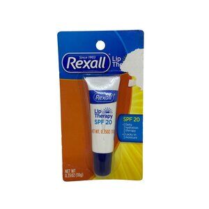 NIP Rexall Lip Therapy SPF 20 Lip Balm 0.35oz Daily Hydration & Moisture Smooth